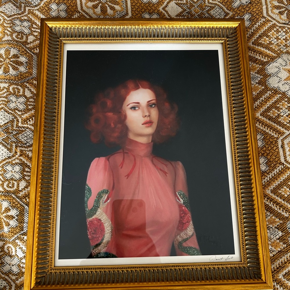 Janet Hill Art Print English Style